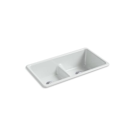 Kohler Iron/Tones 33  Dbl Equal Kitchen Sink 5312-95